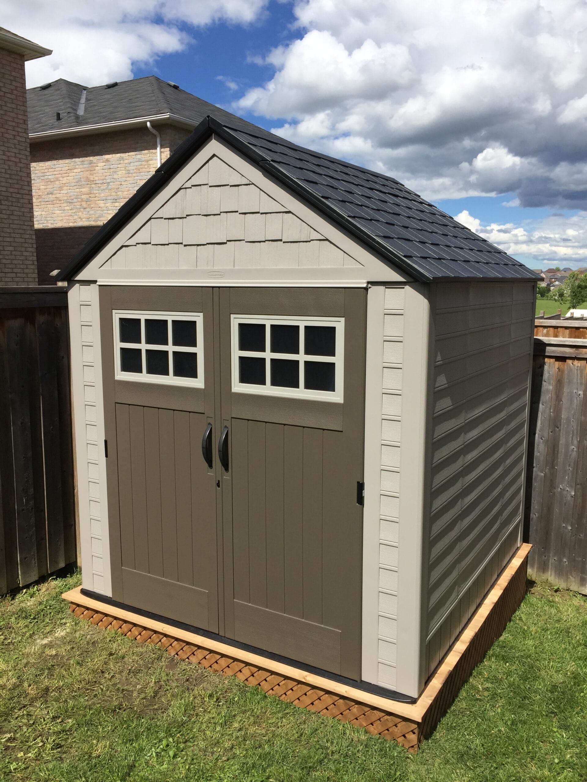 Rubbermaid 7' x 7' Bix Max - The Shed Installer Guys